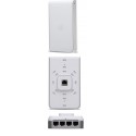 UBIQUITI UAP-IW-HD UniFi 802.11AC In-Wall Wave 2 Access Point with 5x Ethernet port, PoE out, 2.4 GHZ and 5GHZ
